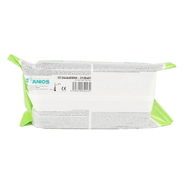 Wip Anios Excel lingettes nettoyantes et désinfectantes