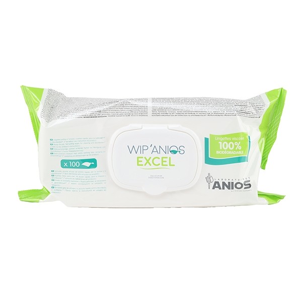 Wip Anios Excel lingettes nettoyantes et désinfectantes