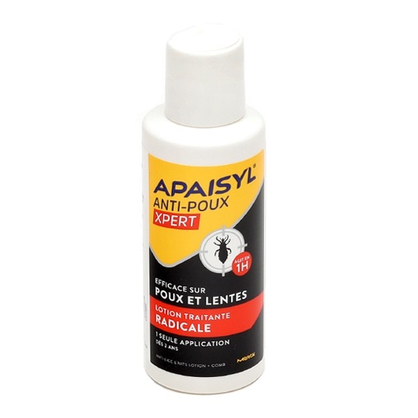 Apaisyl Xpert lotion anti-poux et lentes