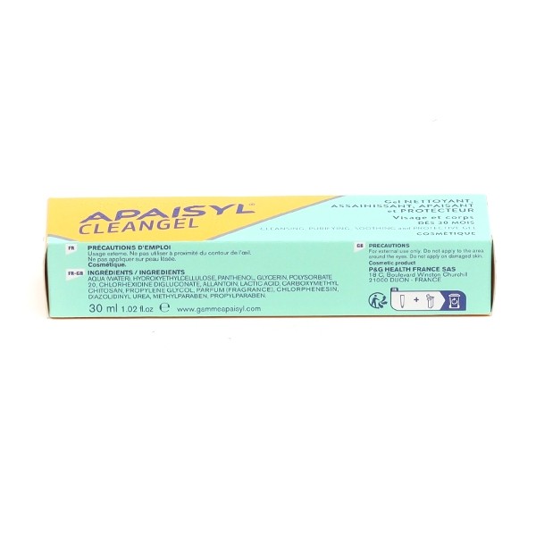 Apaisyl gel nettoyant assainissant