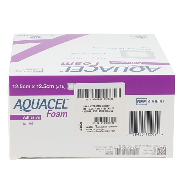 Aquacel Foam adhésif Pansement hydrocellulaire