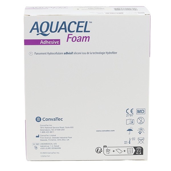 Aquacel Foam adhésif Pansement hydrocellulaire