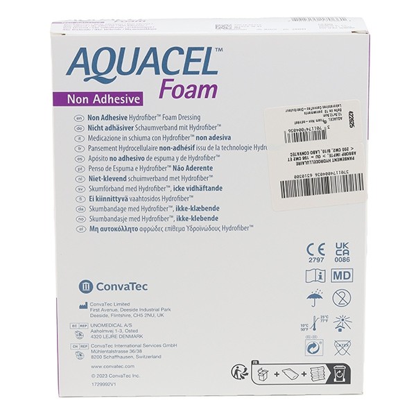 Aquacel Foam non adhésif Pansement hydrocellulaire