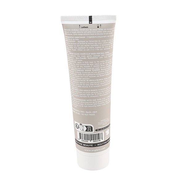 Argiletz Masque Visage Argile Blanche