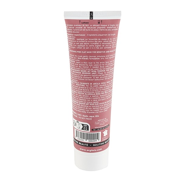 Argiletz Masque visage Argile Rose