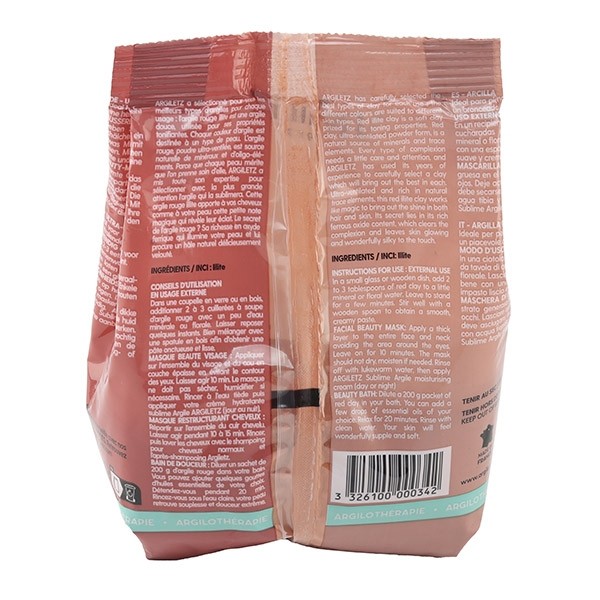 Argiletz Argile rouge en poudre