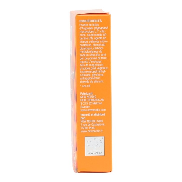 Argousier Omega 7 en comprimés