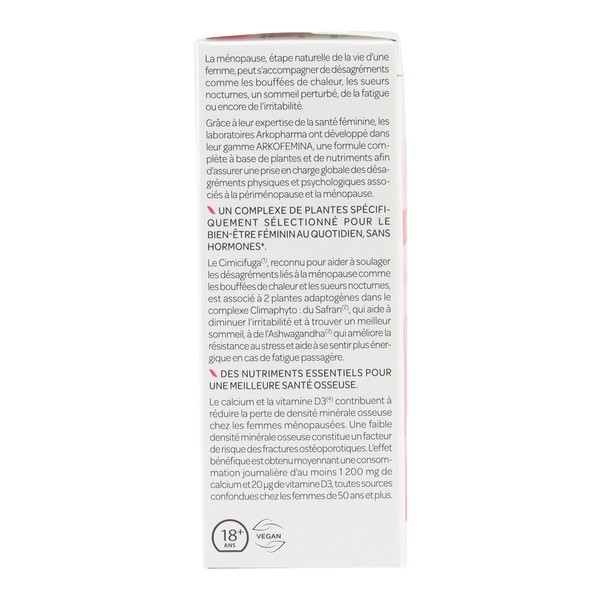 Arkofemina Confort ménopause gélules