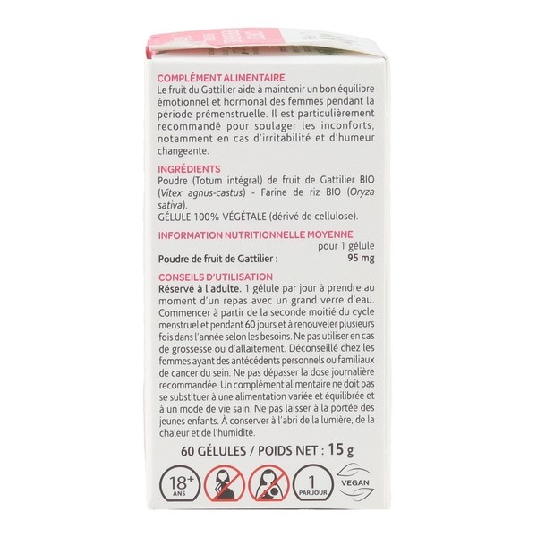 Arkogélules gattilier Bio gélules