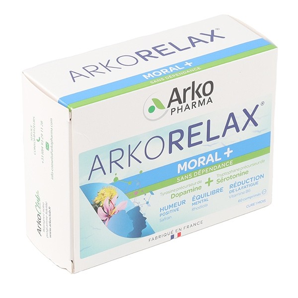 Arkorelax Moral+ comprimés