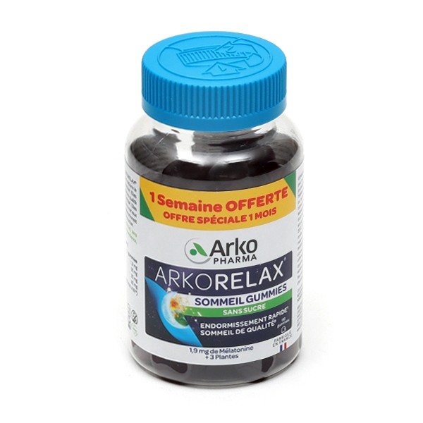 Arkorelax Sommeil mélatonine gummies