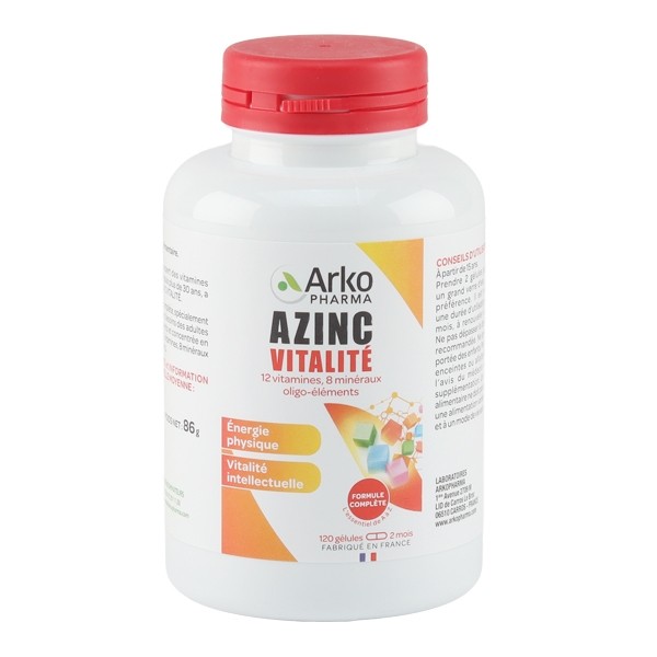 Azinc Vitalité gélules multivitamines