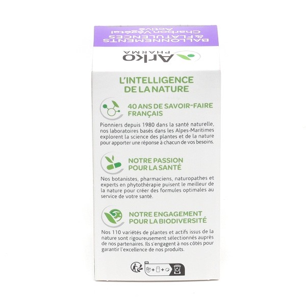 Arkogélules Charbon végétal activé Bio