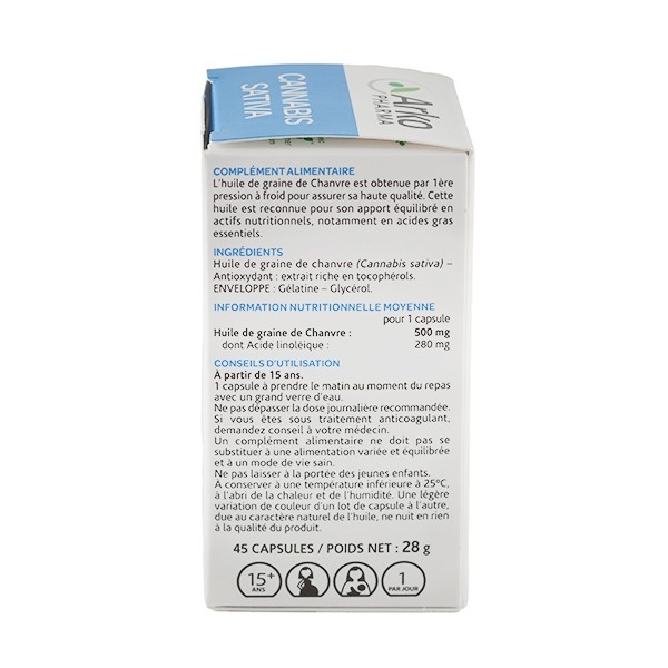 Arkogélules Cannabis Sativa gélules