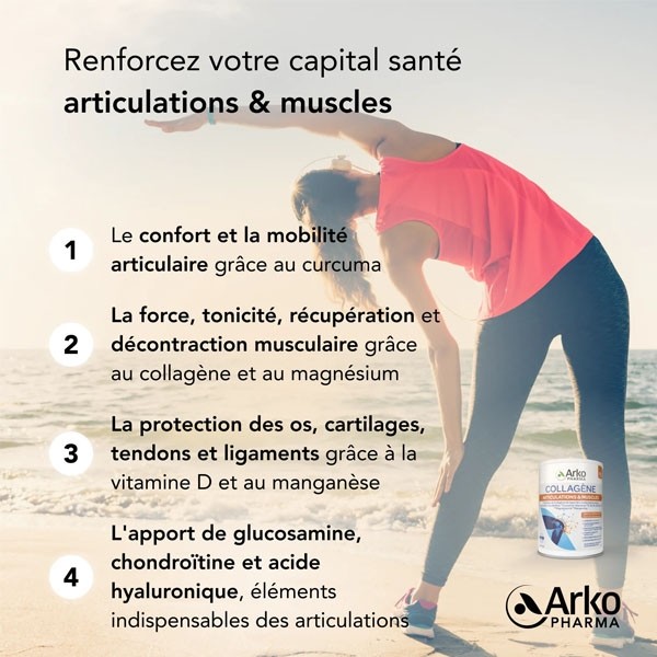 Arkopharma Collagène Articulations et Muscles poudre