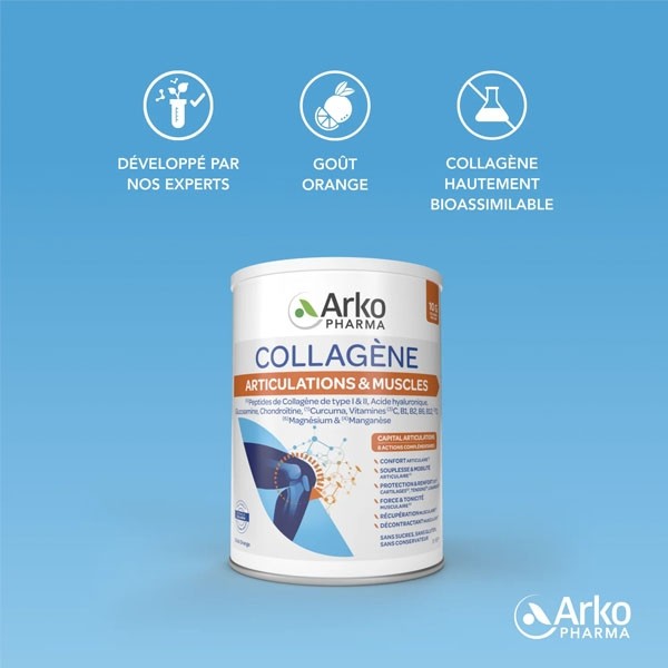 Arkopharma Collagène Articulations et Muscles poudre
