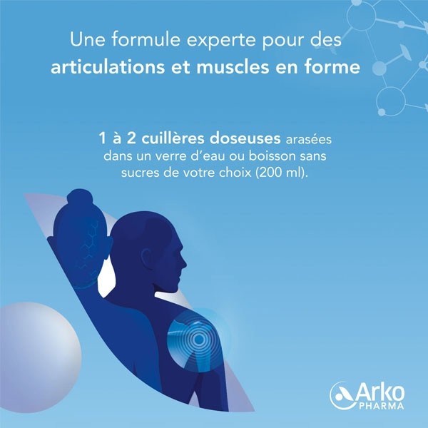 Arkopharma Collagène Articulations et Muscles poudre