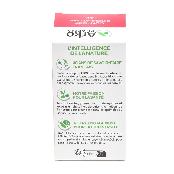 Arkogélules Ail Confort circulatoire gélules