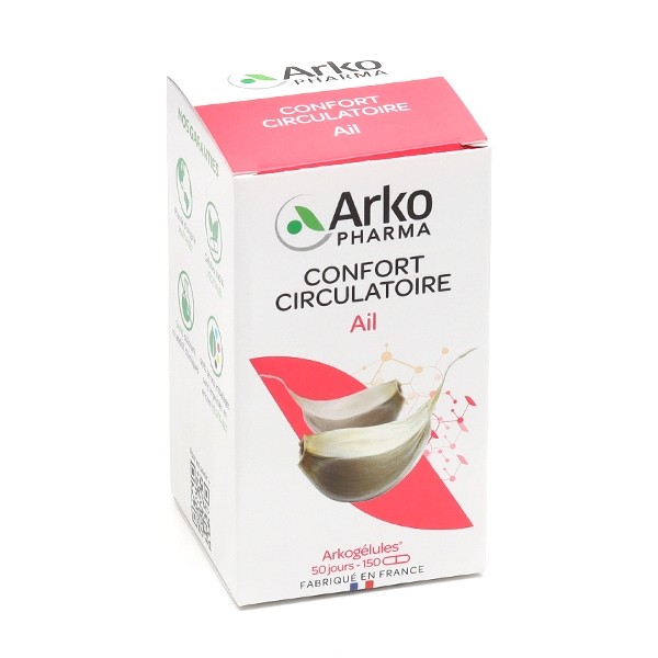 Arkogélules Ail Confort circulatoire gélules