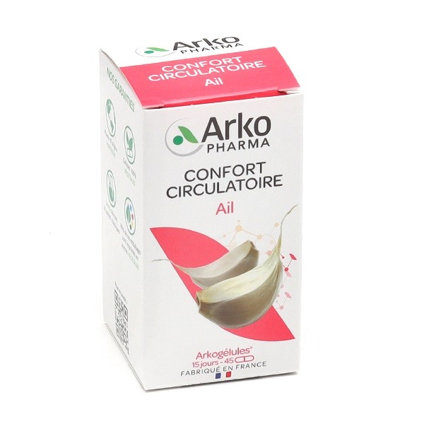 Arkogélules Ail Confort circulatoire gélules