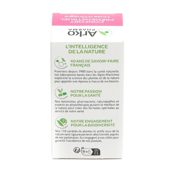 Arkogélules huile d'onagre capsules