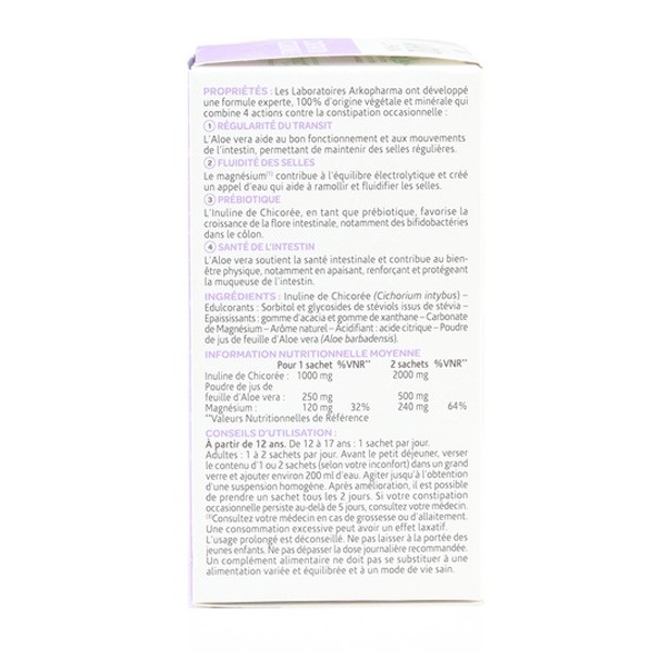 Arkopharma Constipation occasionnelle sachets