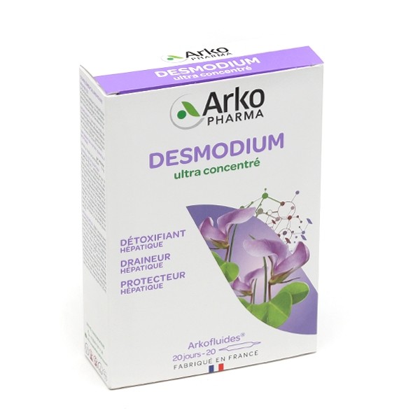 Arkofluides Desmodium ultra concentré ampoules