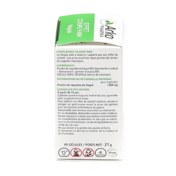 Arkogélules Nopal bio gélules
