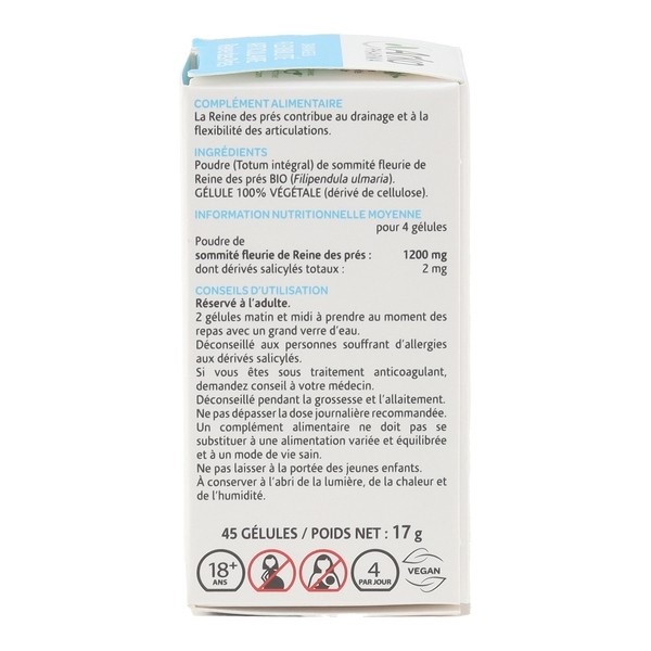 Arkogélules reine des prés Bio gélules