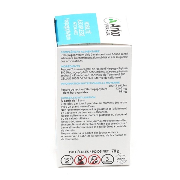 Arkogélules Harpagophytum Bio gélules