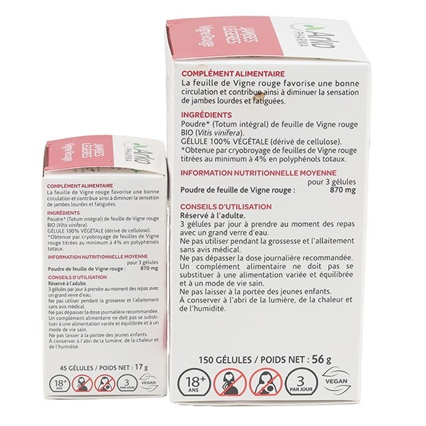 Arkogélules Vigne rouge Bio gélules