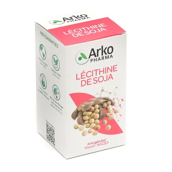Arkogélules lecithine de soja capsules