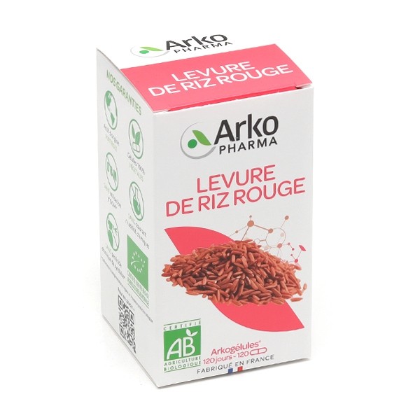 Arkogélules levure de riz rouge bio