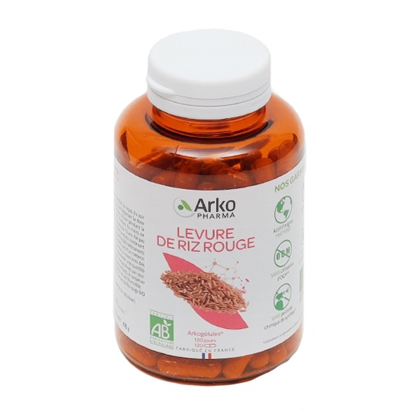 Arkogélules levure de riz rouge bio