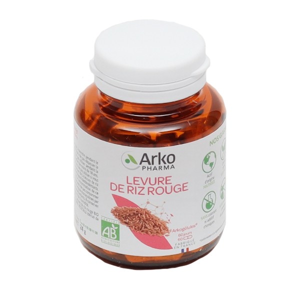 Arkogélules levure de riz rouge bio