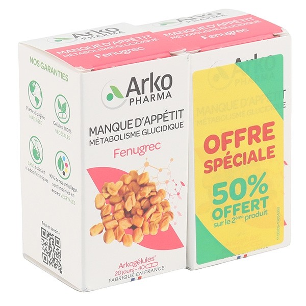 Arkogélules Fenugrec gélules