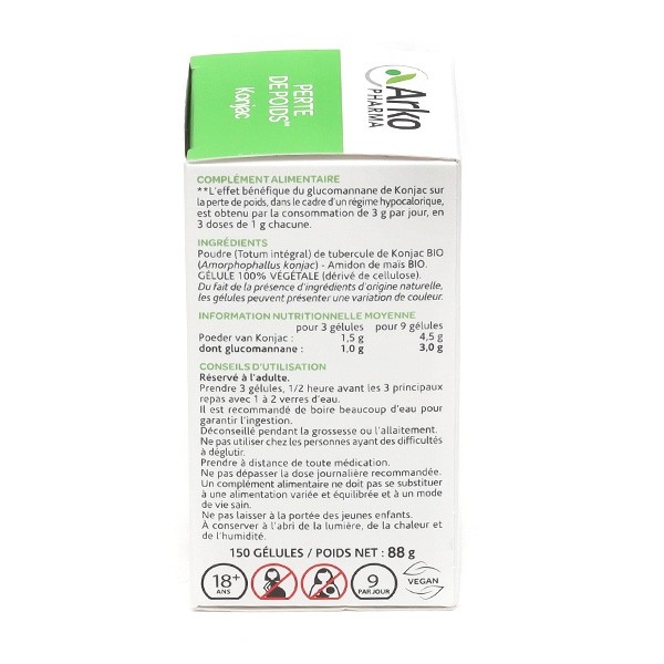 Arkogélules konjac Bio gélules
