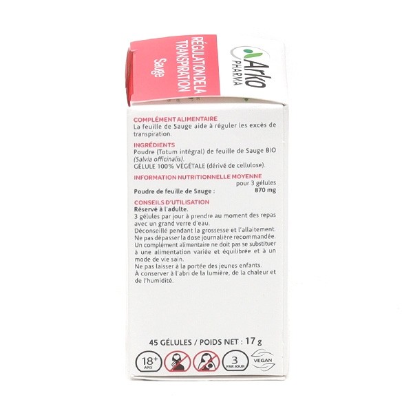 Arkogélules sauge Bio gélules