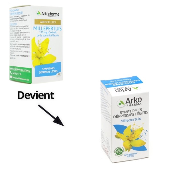 Arkogelules millepertuis gélules