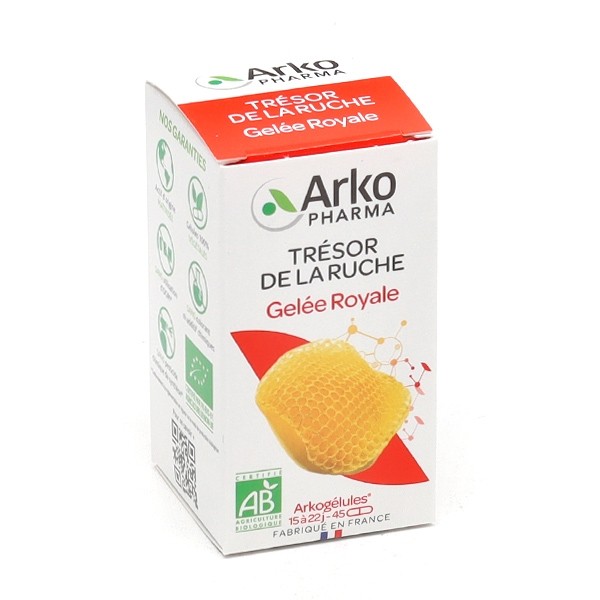 Arkogélules gelée royale Bio gélules