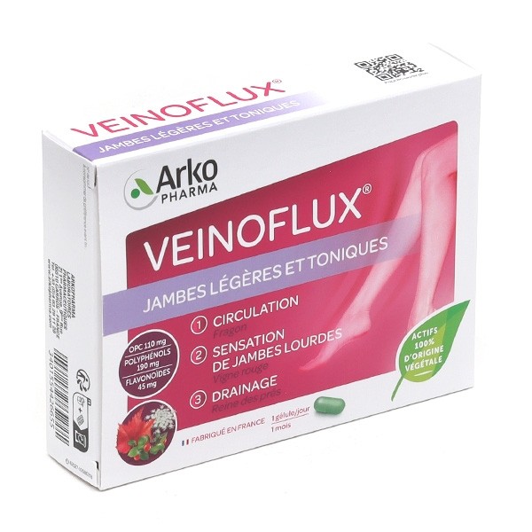 Veinoflux Jambes légères et toniques gélules