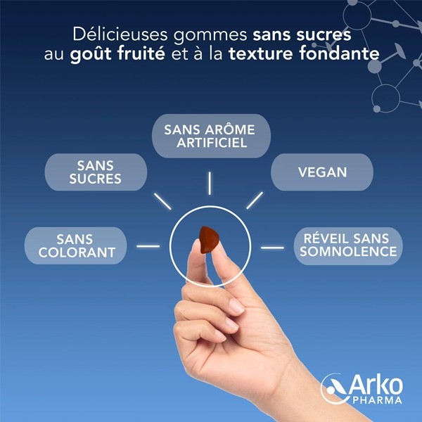 Arkorelax Sommeil mélatonine gummies