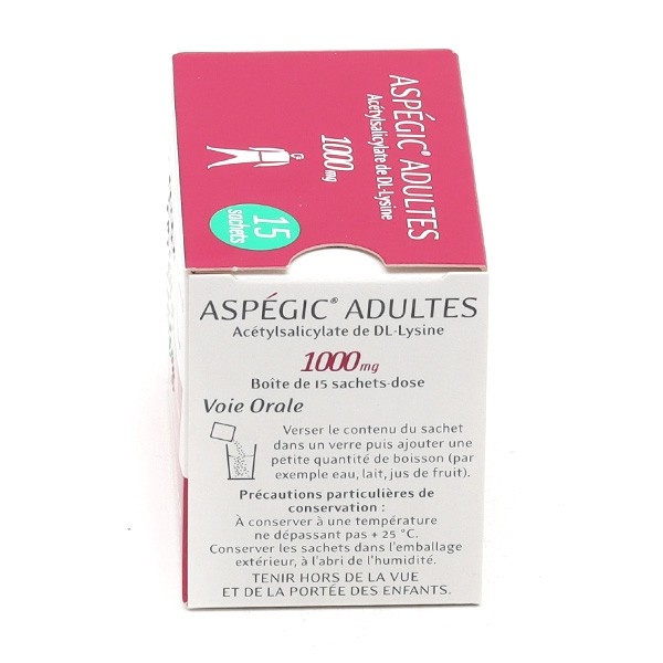 Aspégic 1000 Adulte sachet