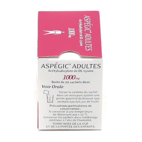 Aspégic 1000 Adulte sachet
