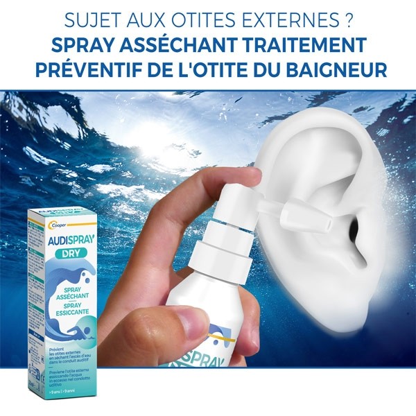 Audispray Dry Spray auriculaire asséchant