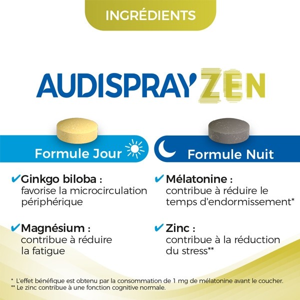 Audispray Zen Audition comprimés