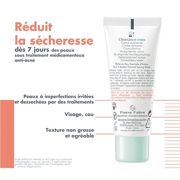 Avène Cleanance Hydra crème apaisante