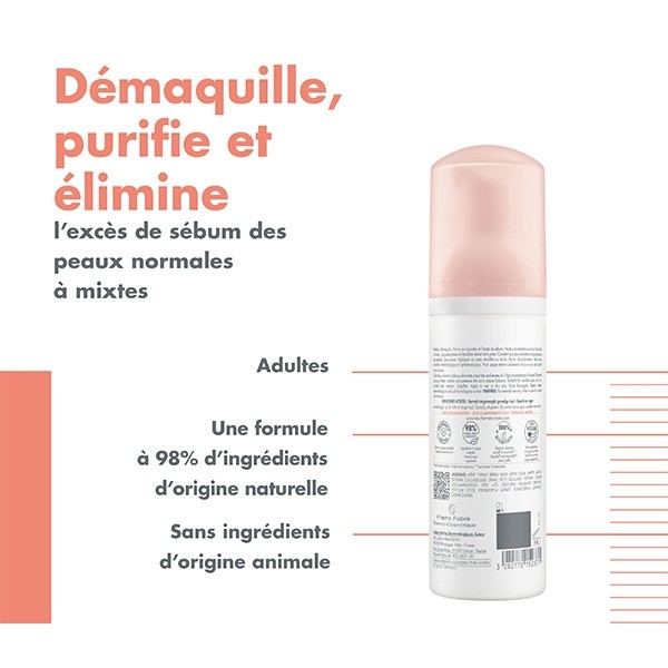 Avène mousse nettoyante