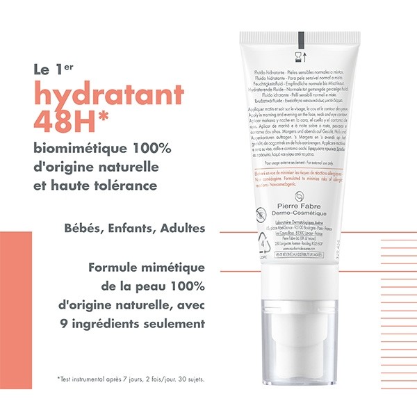 Avène Tolérance Hydra 10 fluide hydratant