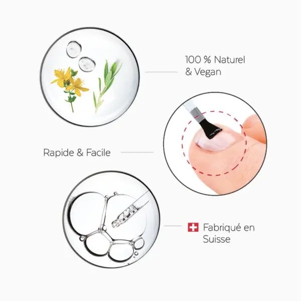 Poderm huile-sérum croissance ongles rongés